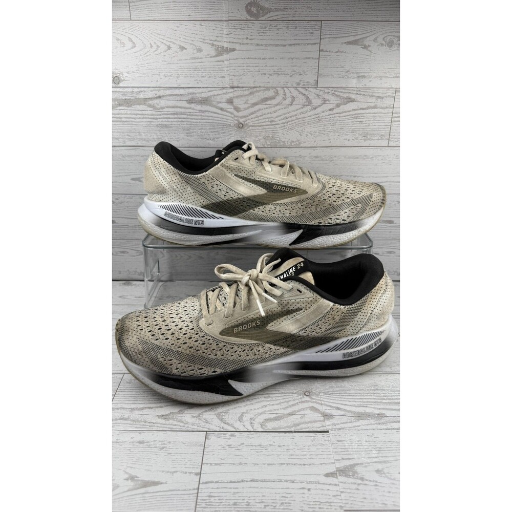 Brooks Adrenaline Gts 24 1104371D126 White 10.5D Mens Sneaker Running Shoes #40
